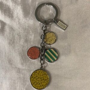 Authentic Coach Balloons key holder/ purse, charm